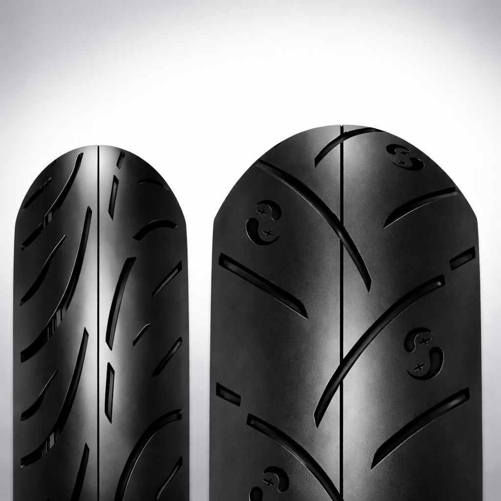 Roadmax Diablo 200/50-17 + 120/70-17 (75H) Motorcycle Tire SET (Front + Rear) - Image 2