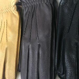 Deerskin Leather Dress Gloves - Mens & Ladies- 3 colors & sizes