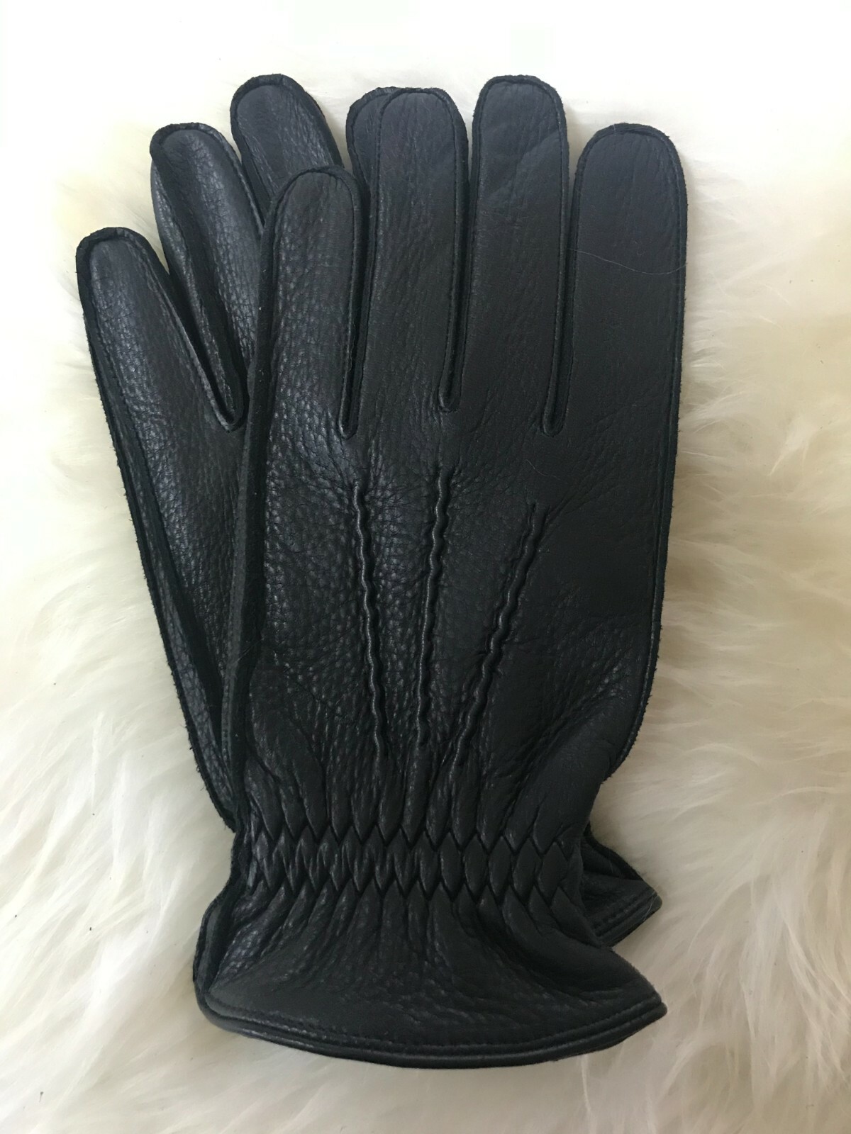Deerskin Leather Dress Gloves - Mens & Ladies- 3 colors & sizes - Image 4