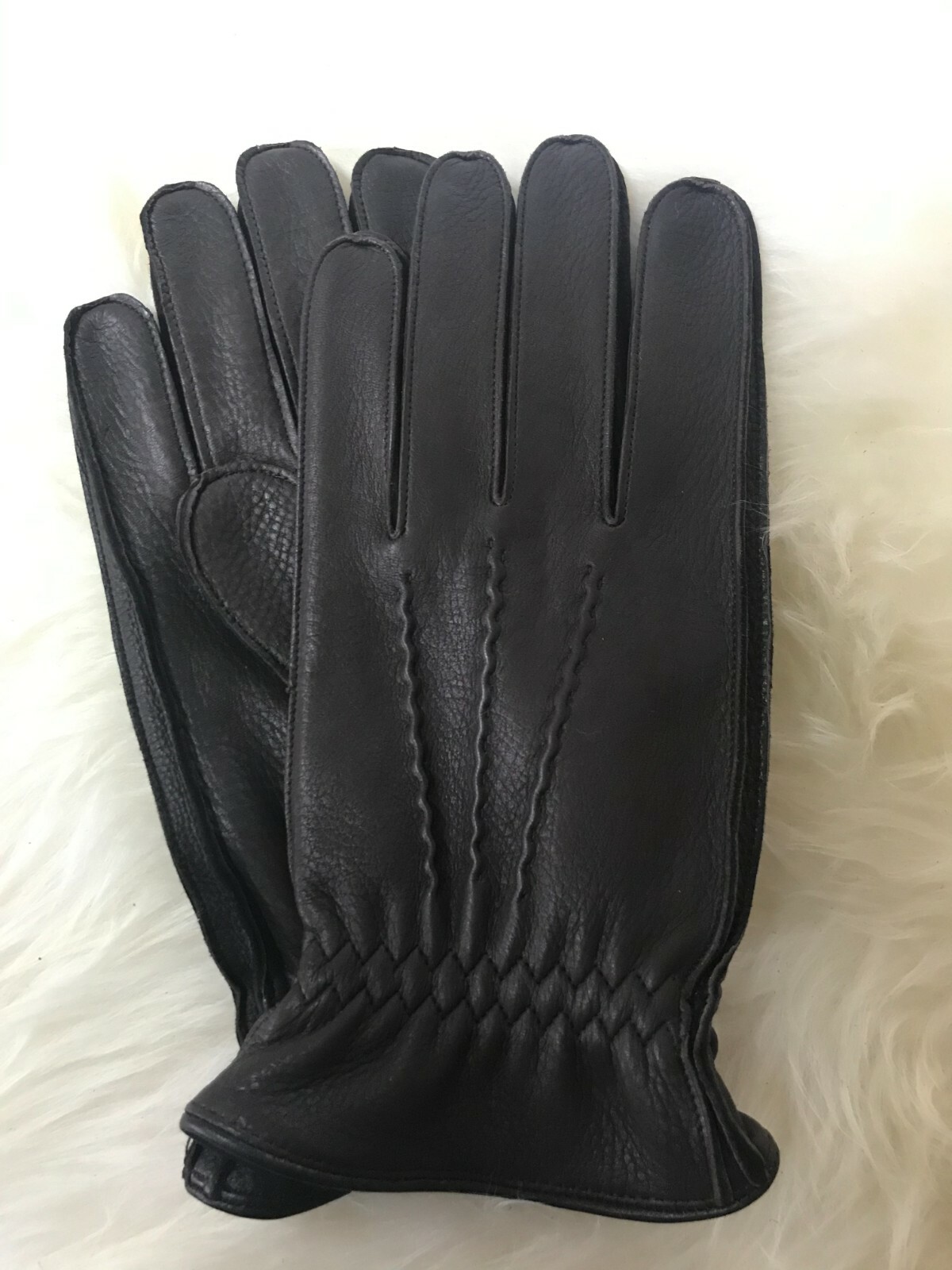 Deerskin Leather Dress Gloves - Mens & Ladies- 3 colors & sizes - Image 5