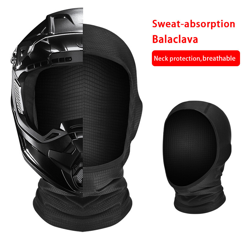 Open Face Balaclava Breathable Face Mask Sports Lightweight Soft Headwear Hats - Image 2