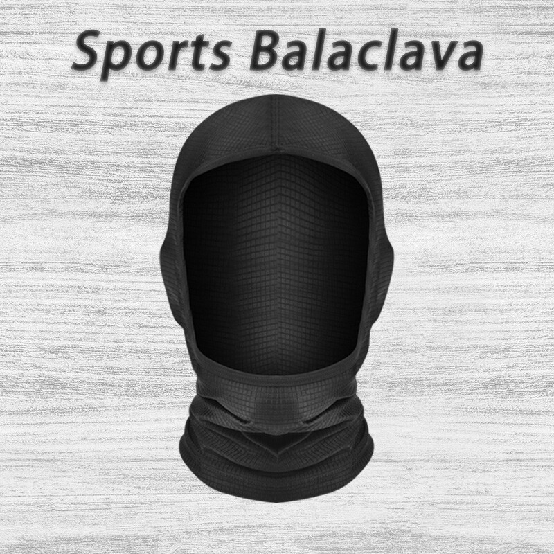 Open Face Balaclava Breathable Face Mask Sports Lightweight Soft Headwear Hats - Image 3