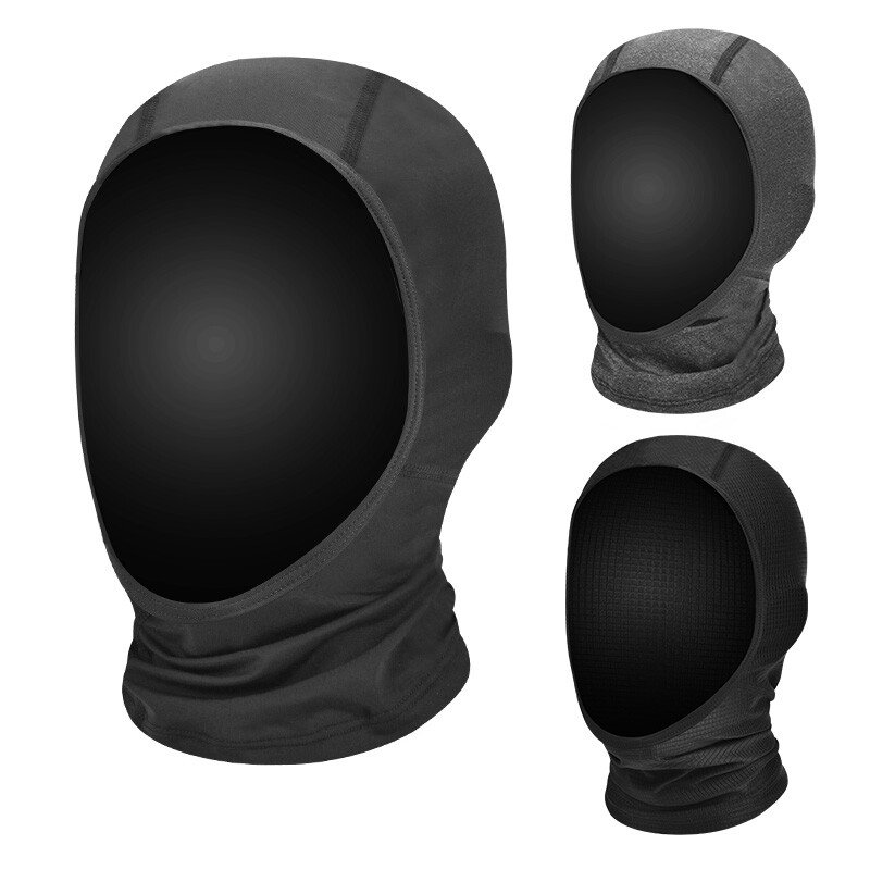 Open Face Balaclava Breathable Face Mask Sports Lightweight Soft Headwear Hats - Image 4