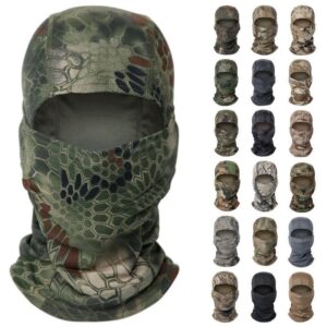 Tactical Balaclava Military Camouflage Face Mask Hunting Neck Tube Hood Headwear