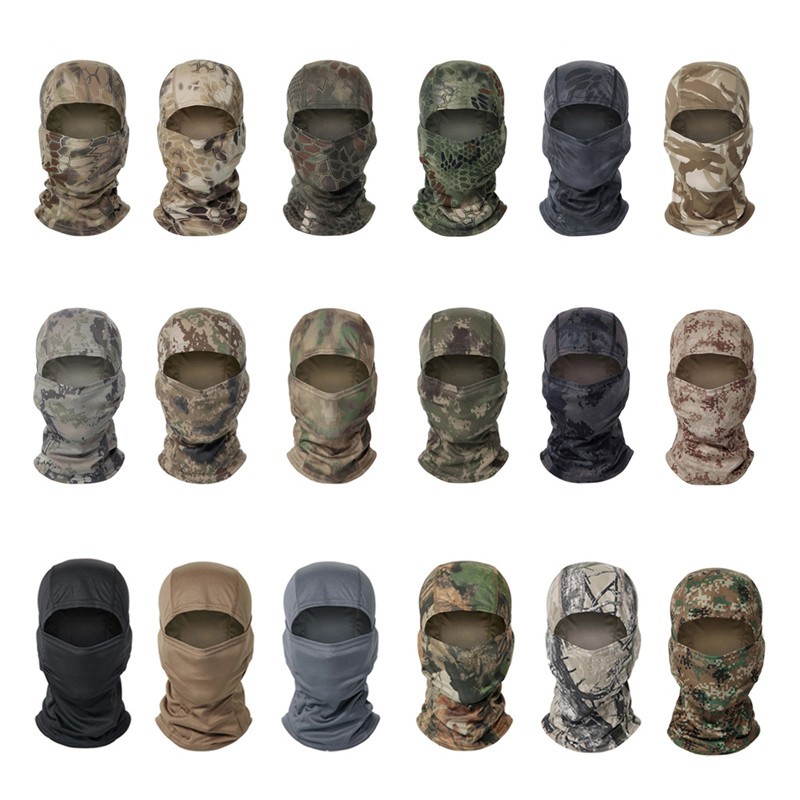 Tactical Balaclava Military Camouflage Face Mask Hunting Neck Tube Hood Headwear - Image 2