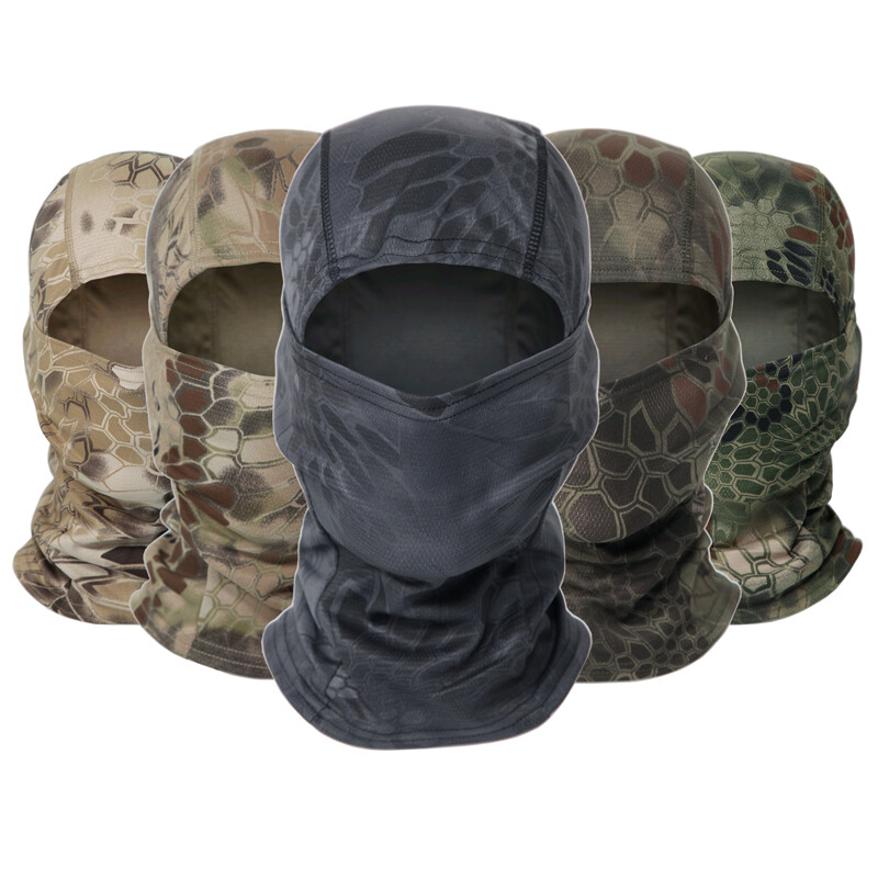 Tactical Balaclava Military Camouflage Face Mask Hunting Neck Tube Hood Headwear - Image 3