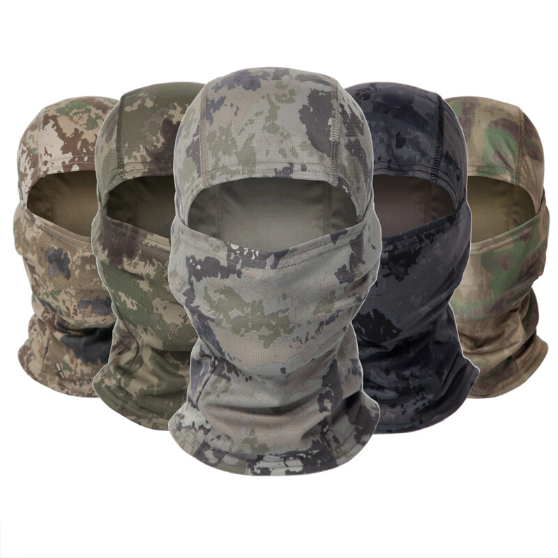 Tactical Balaclava Military Camouflage Face Mask Hunting Neck Tube Hood Headwear - Image 4