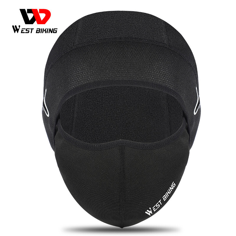 WEST BIKING Winter Sports Cap Ski Cycling Helmet Hat Headwear Face Mask One Size - Image 3