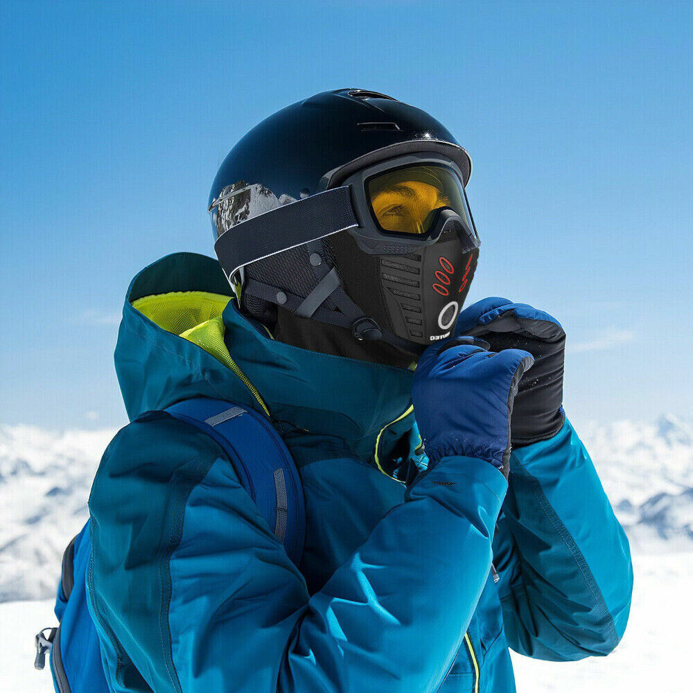Winter Windproof Fleece Ski Mask Balaclava Headwear Motorcycle Thermal Face Mask - Image 2