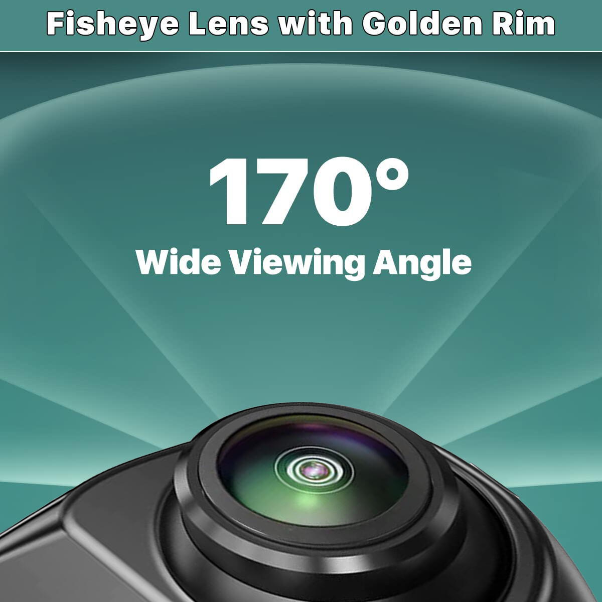 AHD CVBS Backup Reversing Camera Fisheye Lens 170° Rear View For Car SUV - Image 2