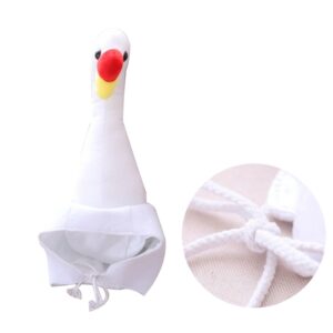 Adjustable Novelty Swan Hat Swan Headwear Funny Cosplay Apparel
