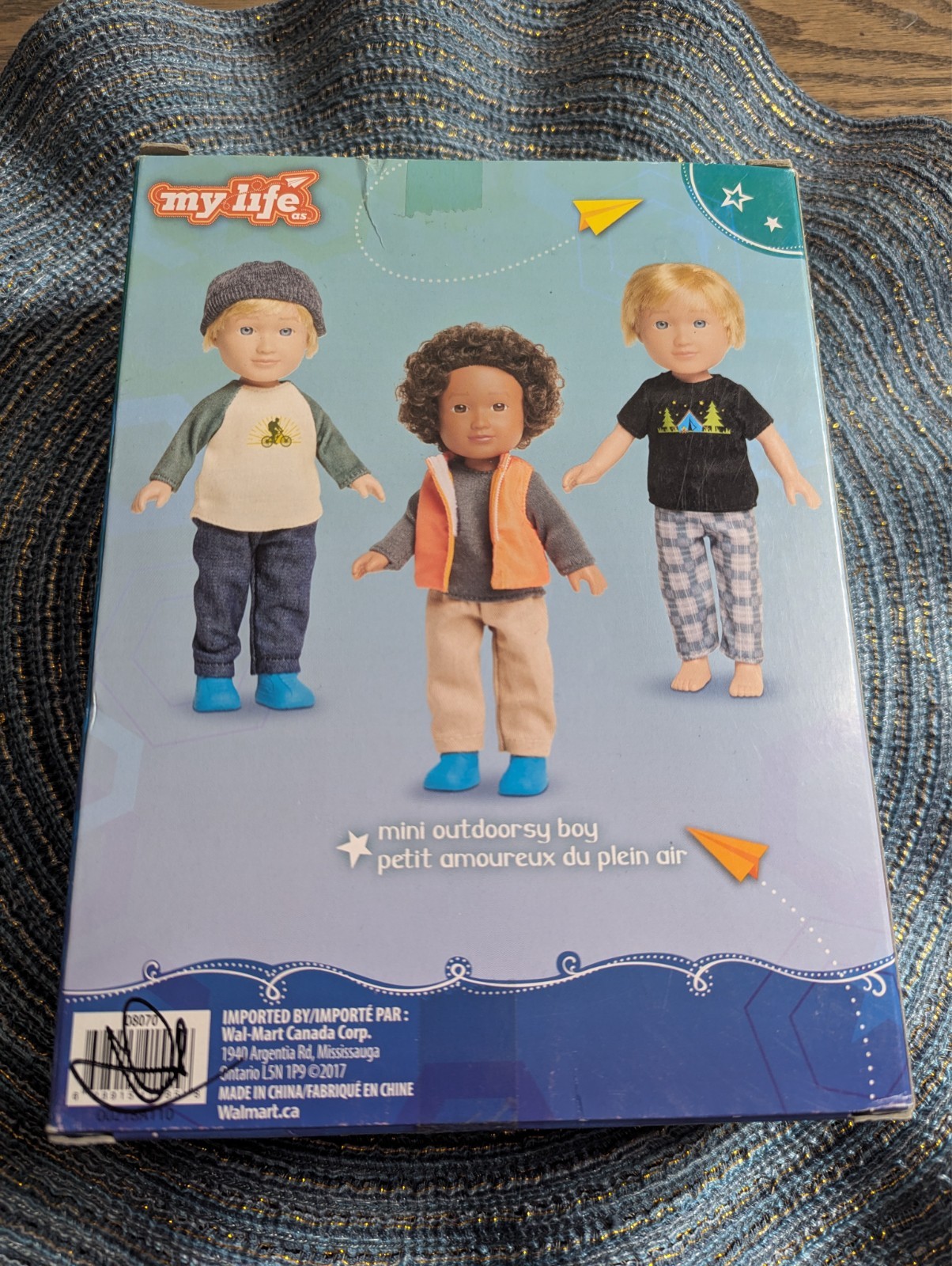 My Life as Mini Outdoorsy Boy Clothes Boxed Set of 3 Outfits For 7" Doll - *NEW* - Image 2