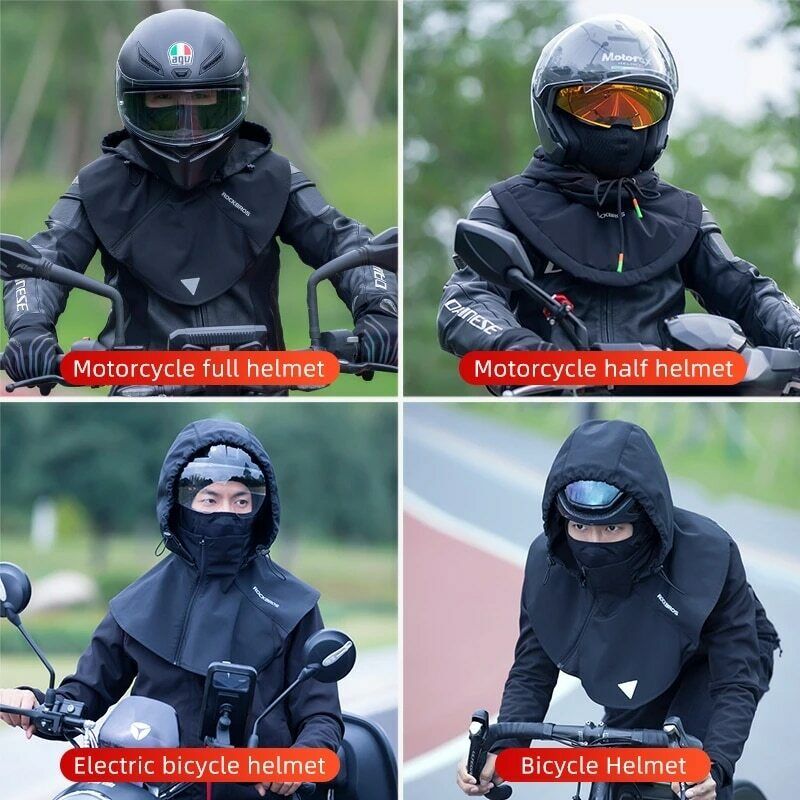 ROCKBROS Winter Cycling Mask Headwear Motorcycle Balaclava Windproof Skiing Hat - Image 2
