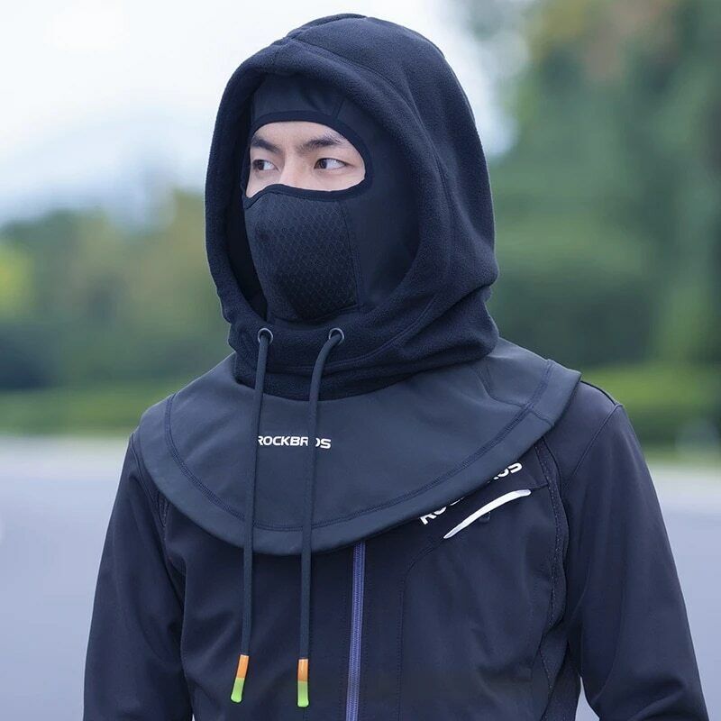 ROCKBROS Winter Cycling Mask Headwear Motorcycle Balaclava Windproof Skiing Hat - Image 3