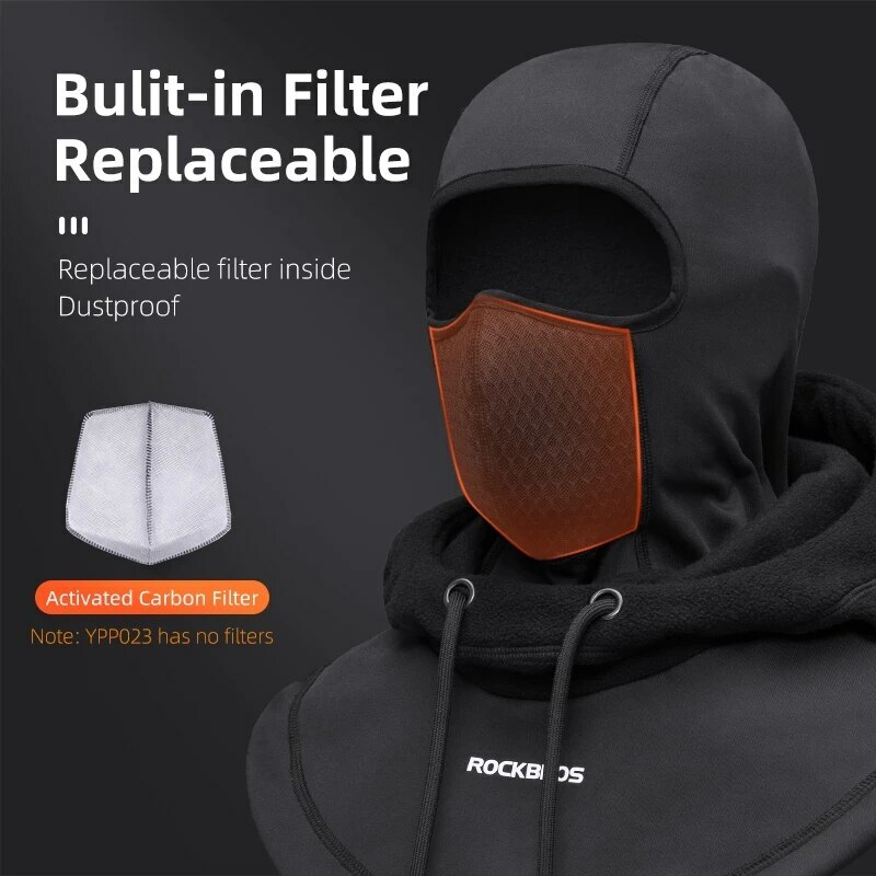 ROCKBROS Winter Cycling Mask Headwear Motorcycle Balaclava Windproof Skiing Hat - Image 4