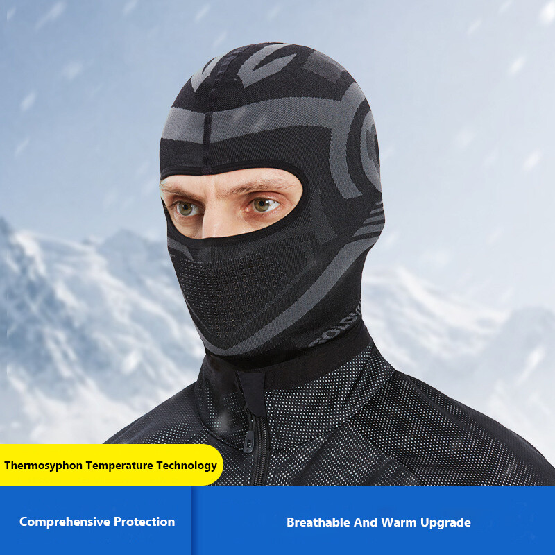 Winter Balaclava Hood Ski Mask For Cold Weather Thermal Face Mask Cover Headwear - Image 3