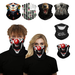 New Bandana Fishing Mask Headwear Neck Head Scarf Scary Haloween Cycling Skiing