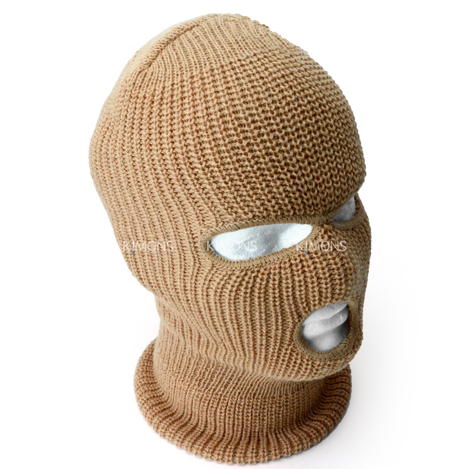 Winter Ski Mask 3 Hole Knitted Skull Balaclava Beanie Hat Men Outdoor Sports Cap - Image 3
