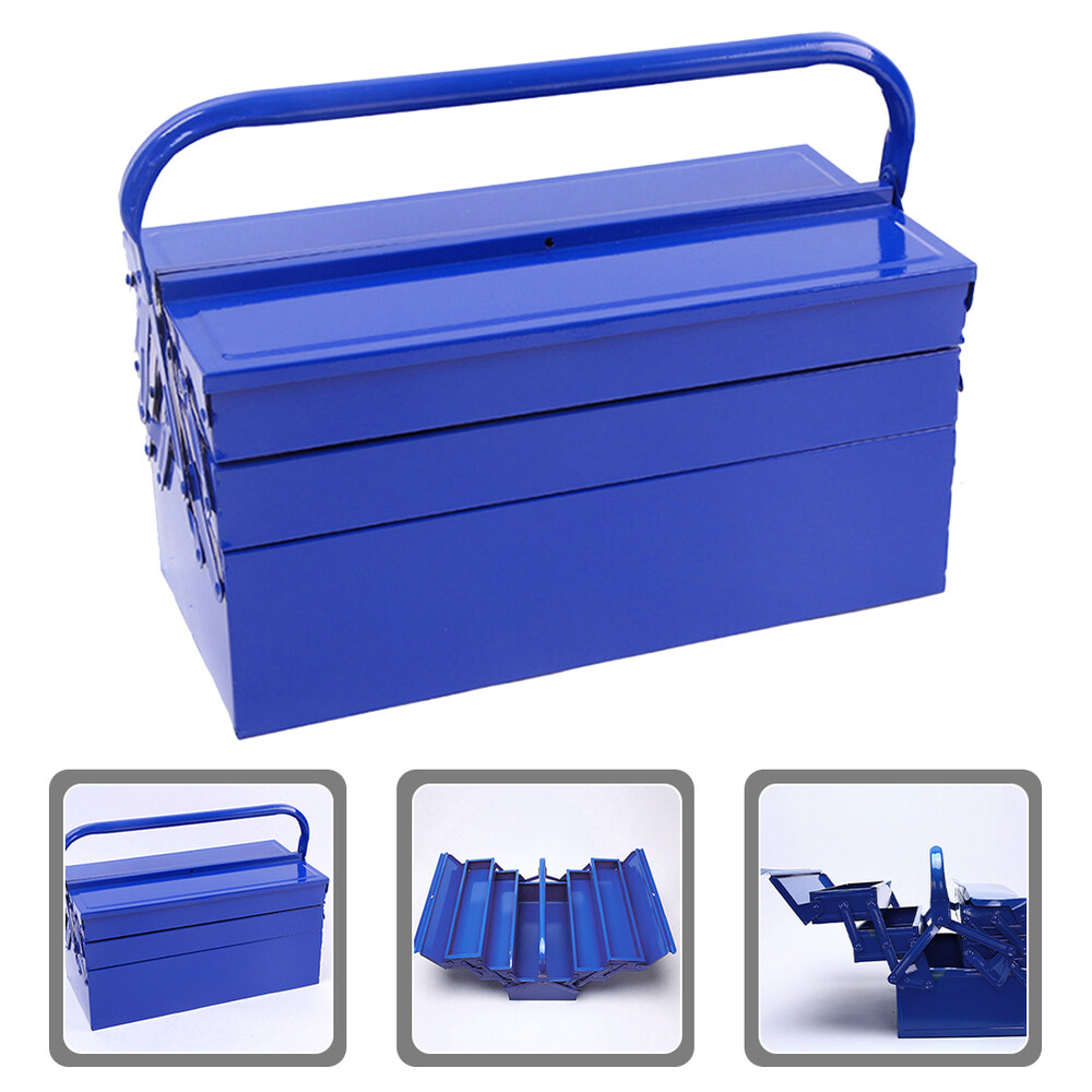 Large Tool Box Organizer Toolbox Mechanic Tools Automotive Boxes - Image 2