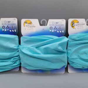 BUFF Bandana Scarf CoolNet UV+ Multifunctional Headwear Adult, 3 Pack, NEW!!