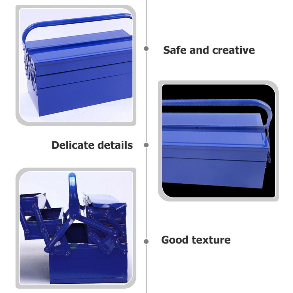 Large Tool Box Organizer Toolbox Mechanic Tools Automotive Boxes - Image 3