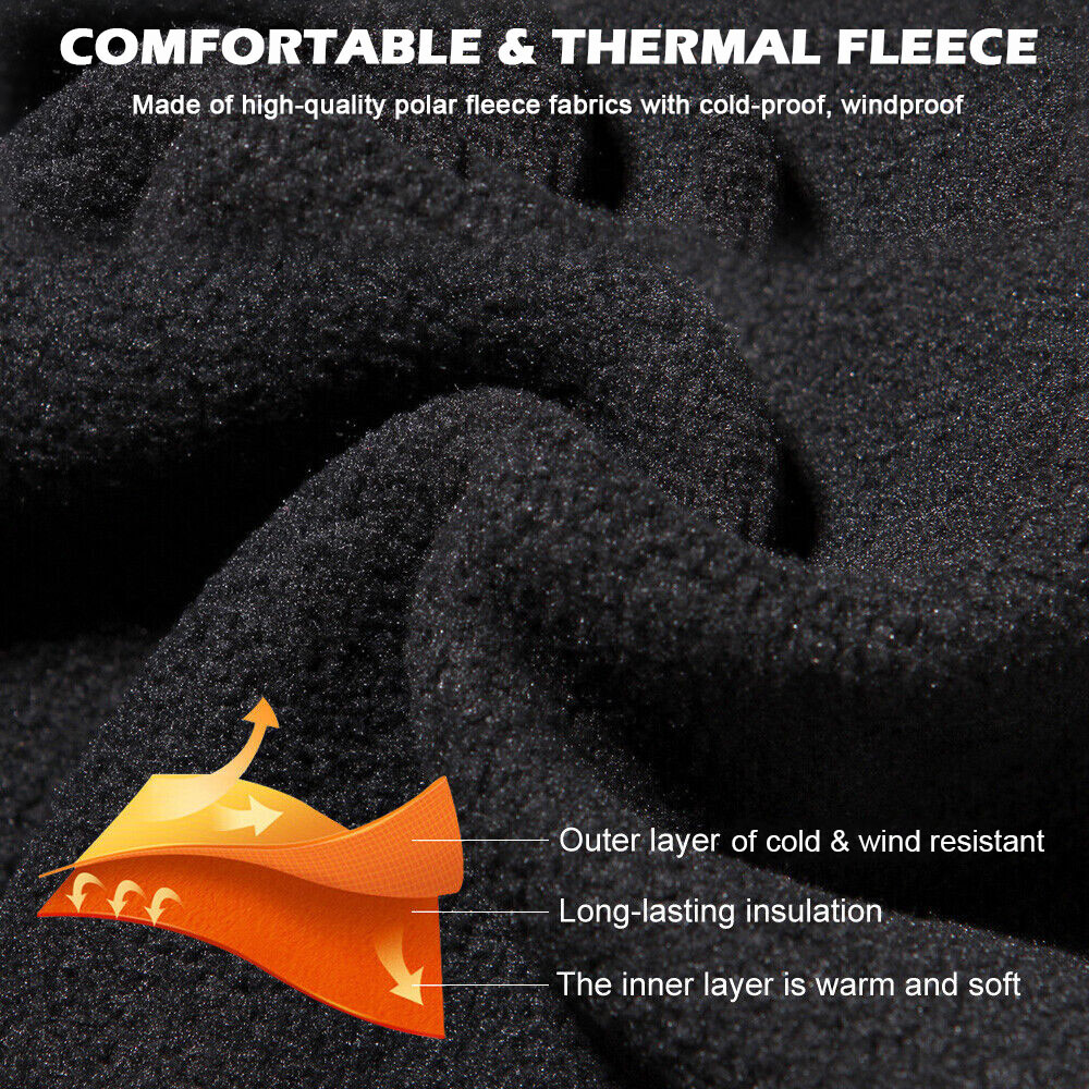 Winter Balaclava Ski Full Face Mask Windproof Fleece Neck Warm for Cold Weather - Image 3