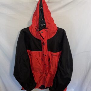 Stearns Weather Hoodie Coat Mens Size 3XL Red Black Nylon Outdoors Rain Protect