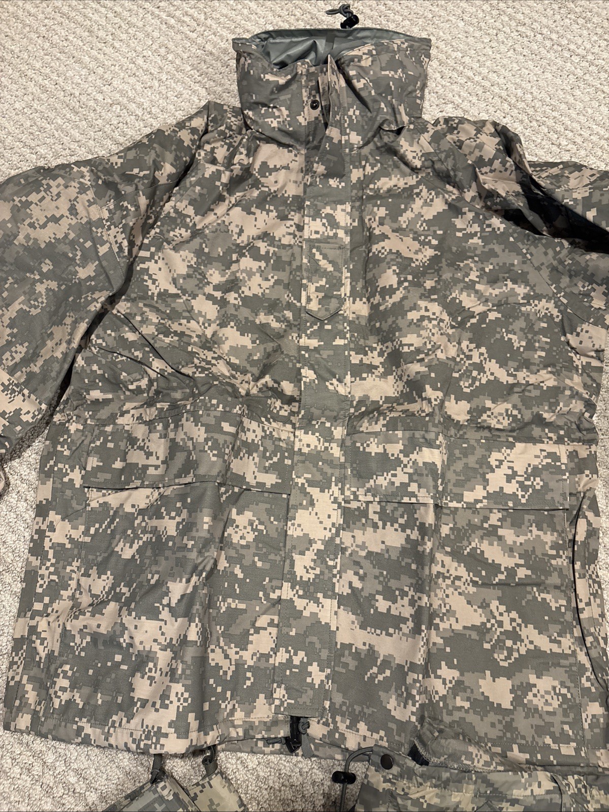 All-Purpose Parka/pants Environmental Camo cold weather US Army Gen II hunting L - Image 2