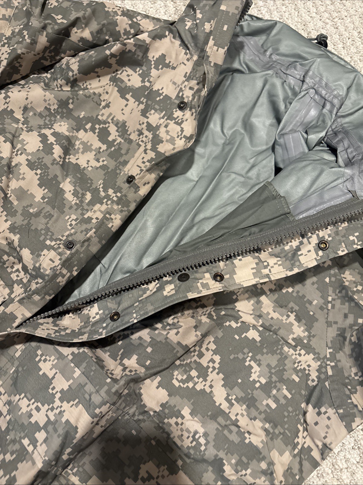All-Purpose Parka/pants Environmental Camo cold weather US Army Gen II hunting L - Image 3