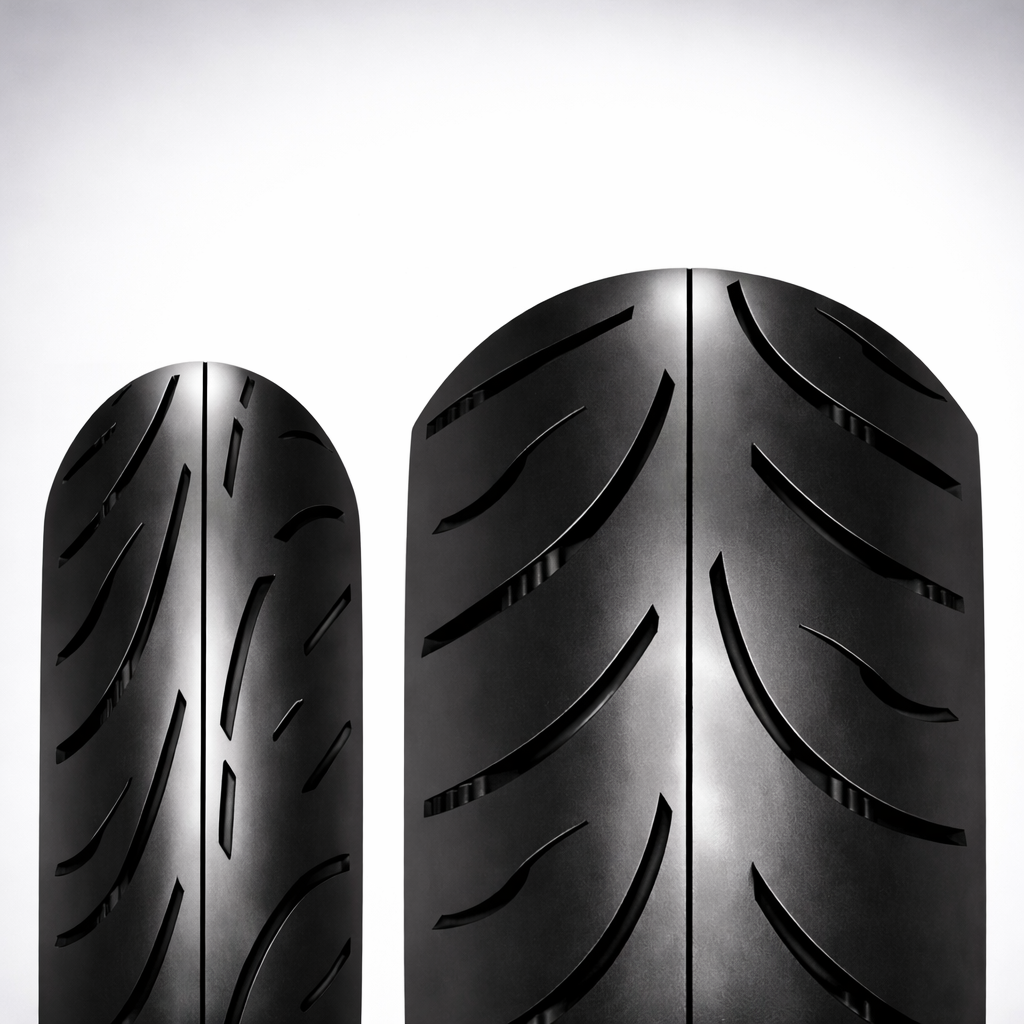Roadmax Diablo 140/70-17 + 120/70-17 (75H) Motorcycle Tire SET (Front + Rear) - Image 2