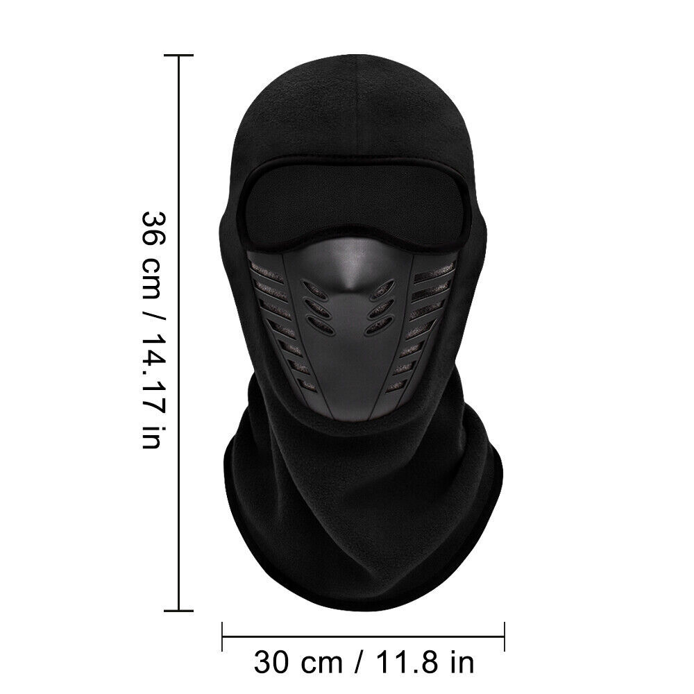 Balaclava Ski Mask Thermal Face Mask Cold Weather Motorcycle Gear with Air Vents - Image 5