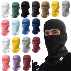 Winter Windproof Balaclava Fleece Neck Warm Ski Full Face Mask for Cold Weather