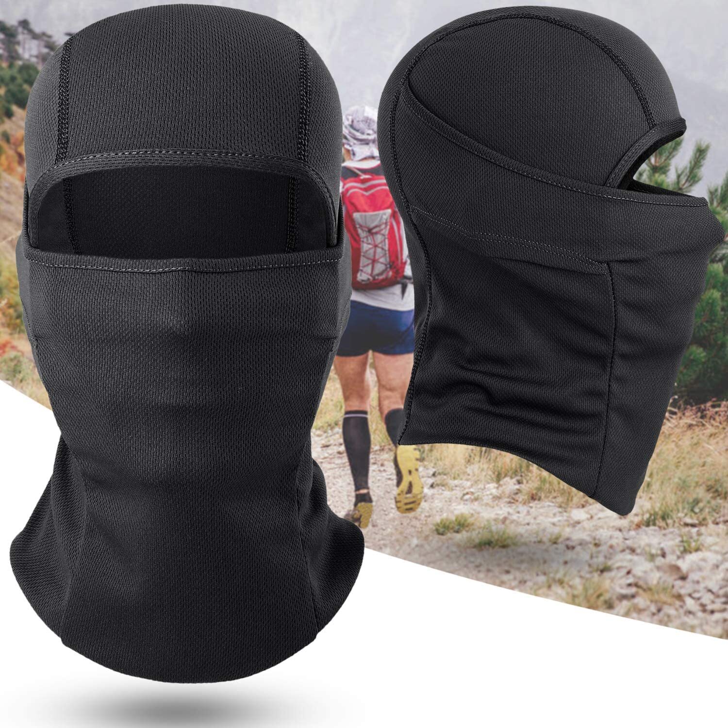 Balaclava Cold Weather Face Mask Windproof Ski Mask Tactical Hood for Men Women - Image 2