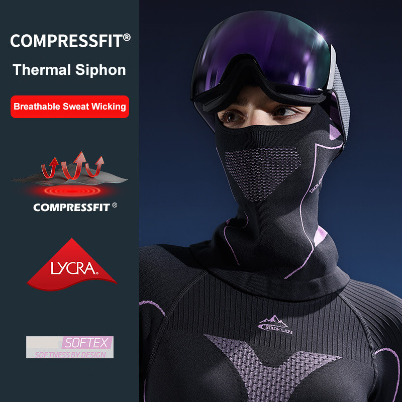 Winter Balaclava Ski Mask Cold Weather Fleece Thermal Face Mask For Men Women - Image 2