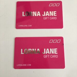 $40 in Lorna Jane Gift Cards (2 x $20)