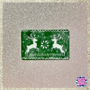 ❄️🦌 2025 Bath & Body Works Green Christmas Sweater Pattern Gift Card $0 MINT