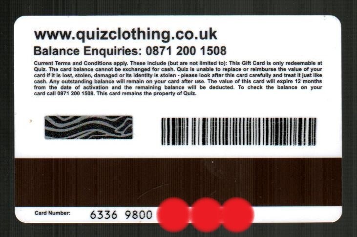 QUIZ CLOTHING ( UK ) Crystal Disco Ball, Collectible Gift Card ( $0 ) - Image 2