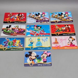 Disney Gift Card Mickey Mouse & Friends No Value - Choose Your Design