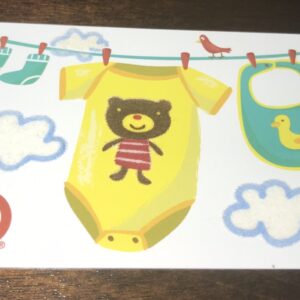 2009 BABY CLOTHES TEDDY BEAR TARGET GIFT CARD NO VALUE COLLECTIBLE NEW