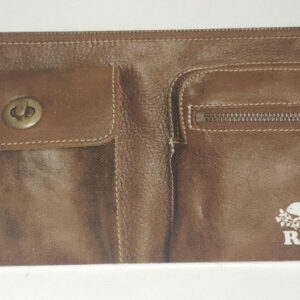 ROOTS CLOTHING CANADA GIFT CARD LEATHER LUGGAGE BAG COLLECTIBLE NO VALUE NEW