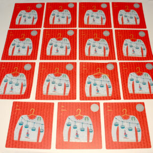 STARBUCKS - 2016 - Ski Lift Gondola - UGLY Sweater Holiday GIFT CARDS *SET of 15