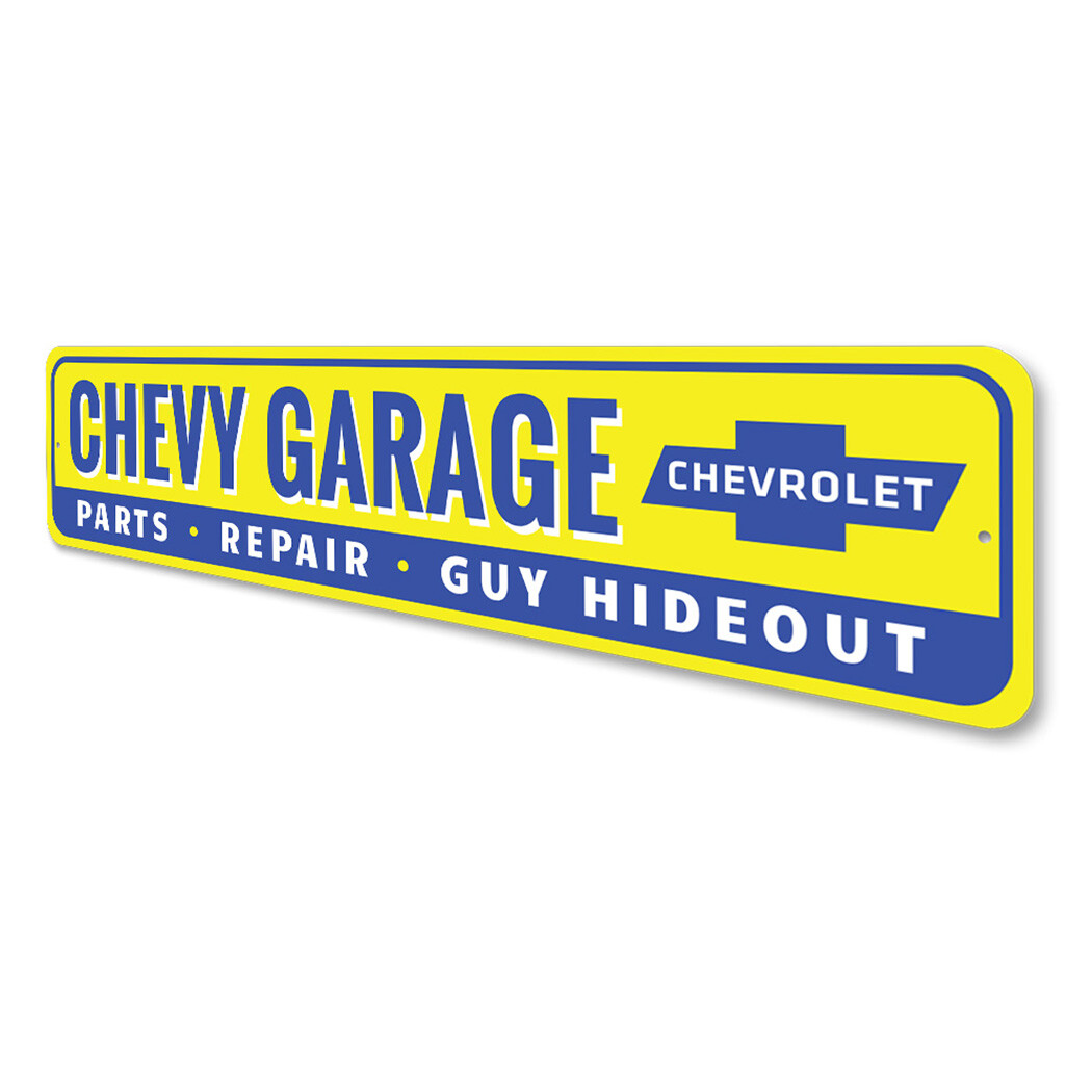 Chevy Garage Metal Sign Chevrolet Automotive Car Man Cave Sports Parts Repair - Image 4
