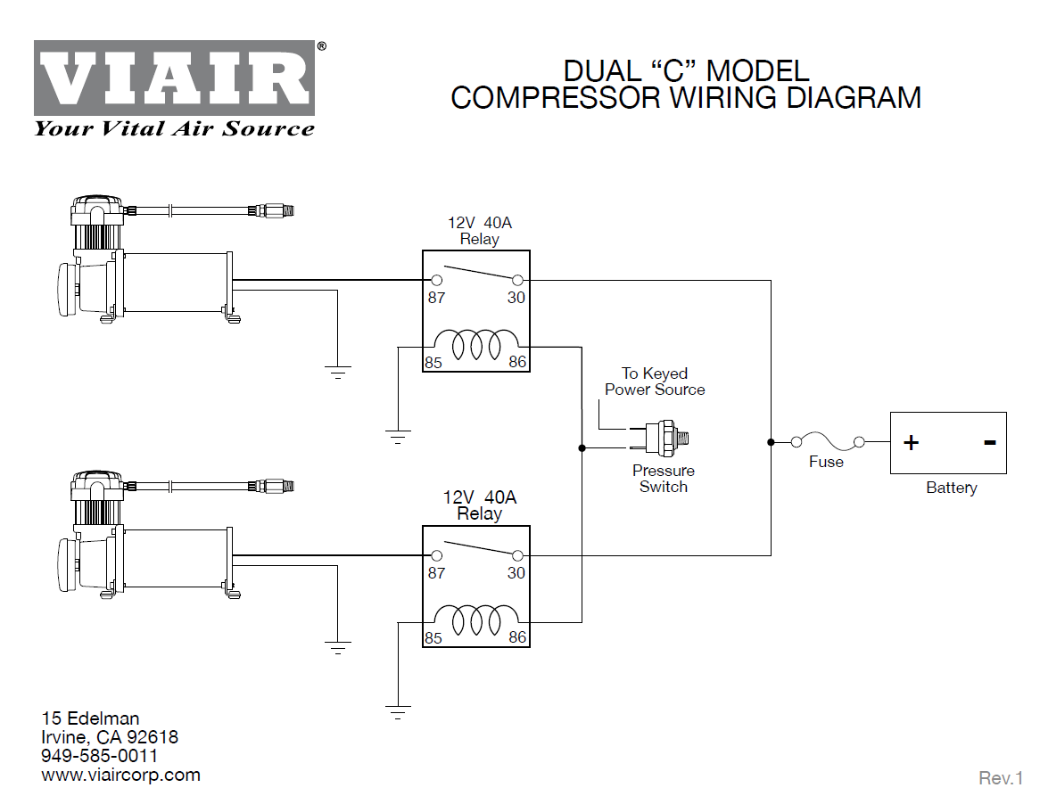 Compresores de aire dobles cromados Viair 444C para montaje de automóviles y camiones - 12V, 200 PSI- - Image 4