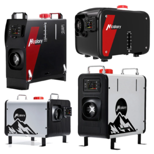 Calefacción diésel 8KW 12V 24V 240V calefacción auxiliar calefacción de aire Air Heater APP LCD TURISMOS -