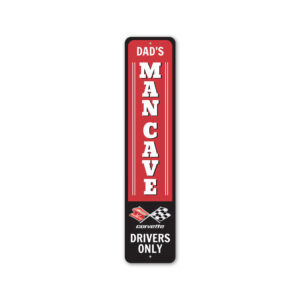 Chevy Corvette Man Cave Metal Sign Chevrolet Automotive Car Man Cave Sports