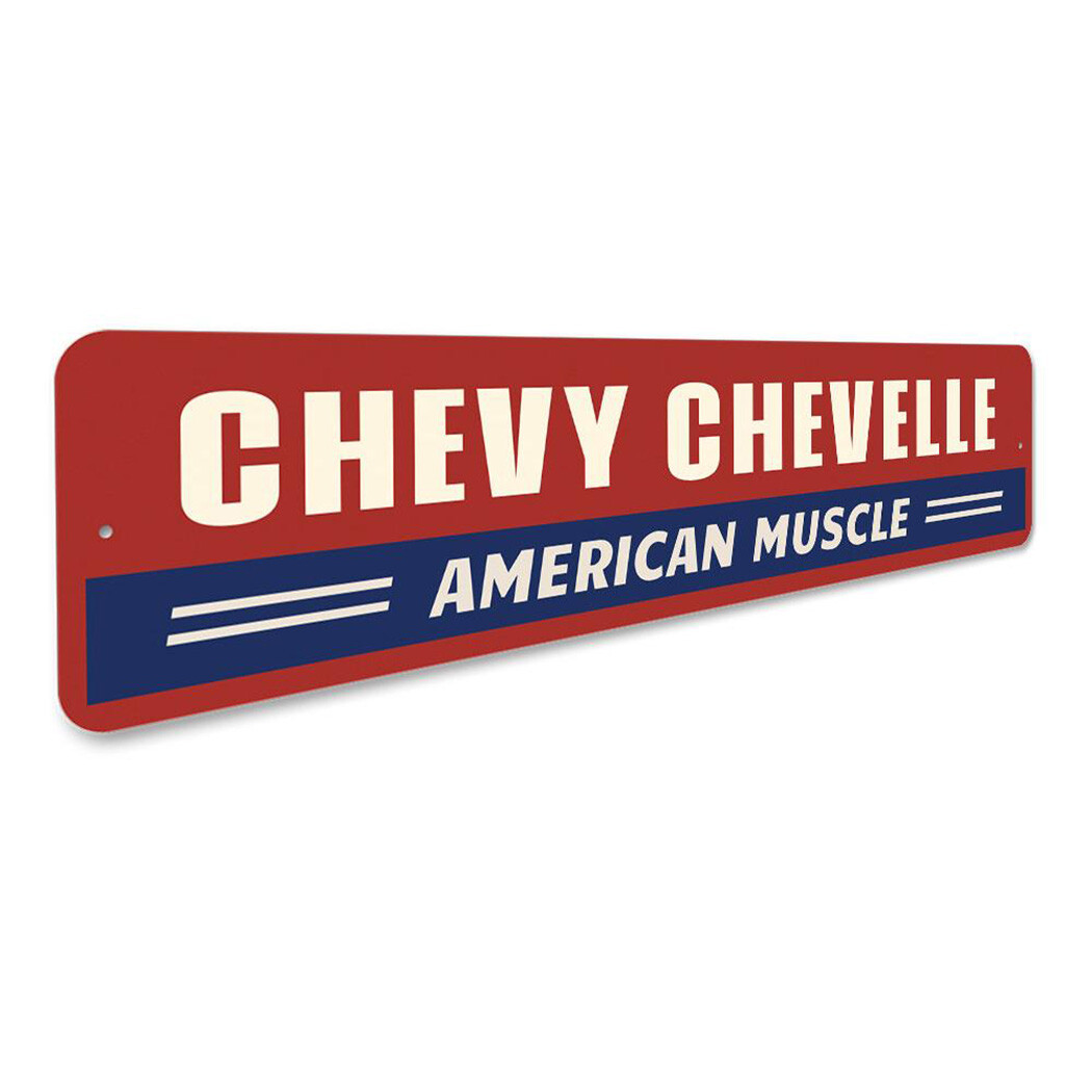 Chevy Chevelle Metal Sign Chevrolet Automotive Car Man Cave American Muscle - Image 3