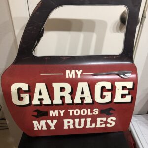 Vintage Garage Metal Sign Retro For The Automotive Enthusiasts Garage/ Man Cave