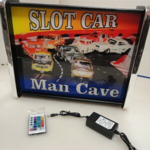 Slot car Man Cave LED Display light sign box