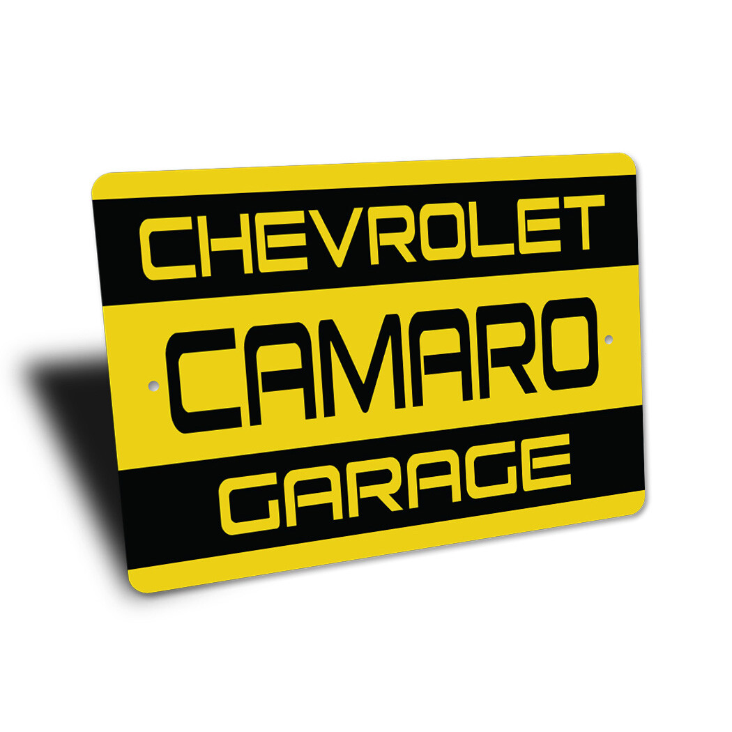 Chevrolet Camaro Garage Metal Sign Chevy Automotive Car Man Cave Sports Clasic - Image 3