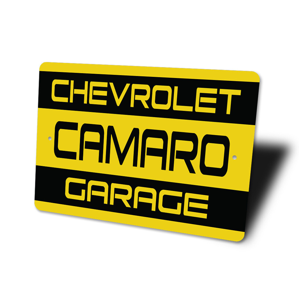 Chevrolet Camaro Garage Metal Sign Chevy Automotive Car Man Cave Sports Clasic - Image 4